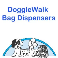 Image of tissue style dog poop bag dispenser