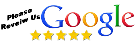 Image of google review button for scoop masters dog poop pick up service