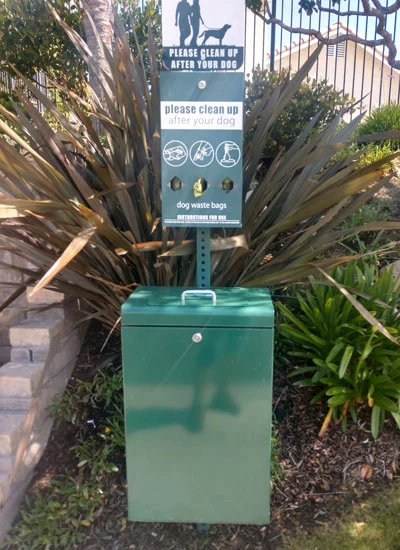 image zero waste pet waste station for Scoop Masters Pet Waste Removal Ventura.