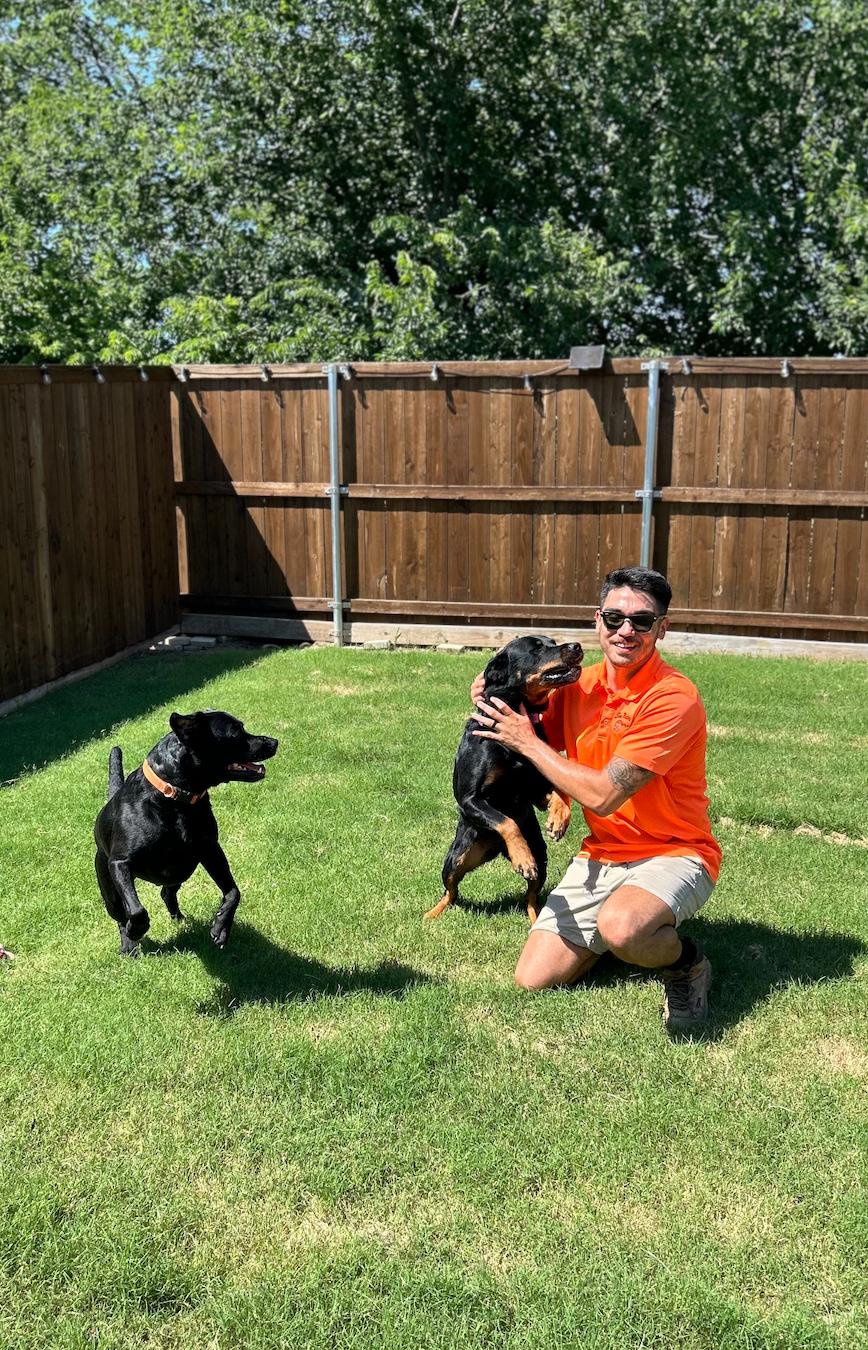 Pictured: Christian Trevino, the operations manager for Scoop Masters Dallas and Vice President for Scoop Masters Austin. 