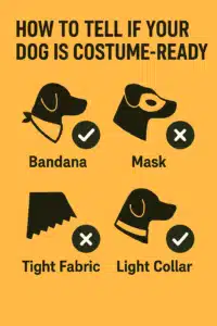 Image of what Halloween costumes are safe for your dog.