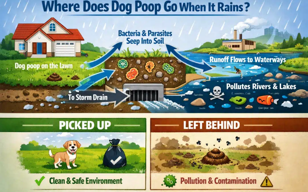 Does Rain Wash Away Dog Poop? What Really Happens After the Storm