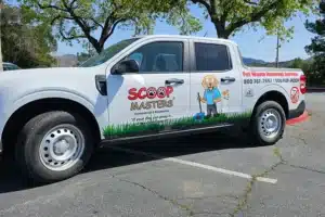Image of Scoop Masters Salem work truck.