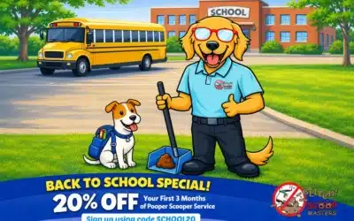 Back to School? Save Time With Dog Waste Removal