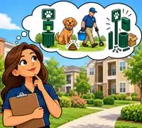 Pooper scooper services available for HOAs and communities